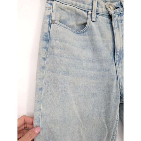 Rag & Bone Ankle Cigarette Jean Light Wash Dean Rinse Frayed Hem 26 Indie Luxe - Picture 3 of 11